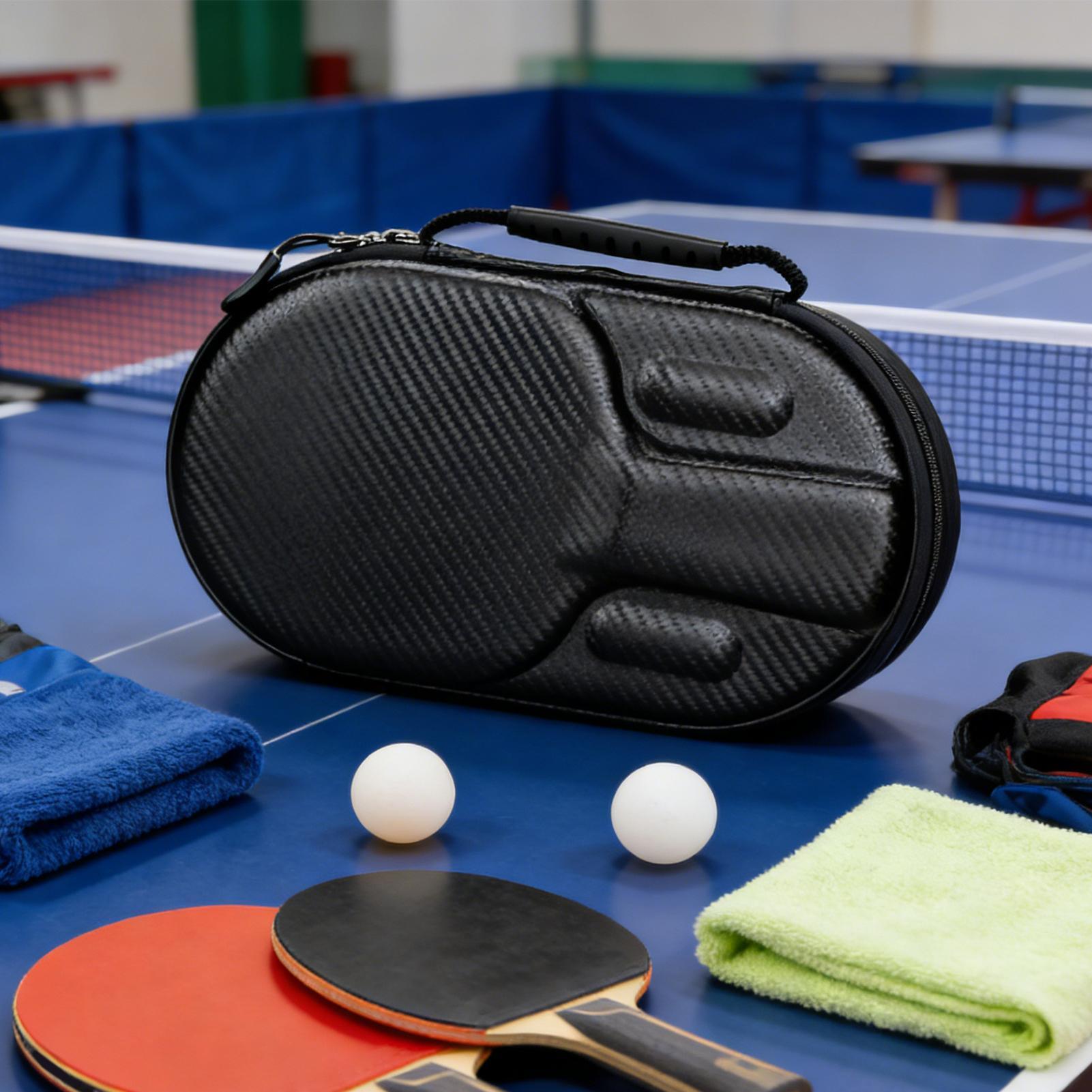 Table Tennis Kit Bag - Bolsa organizadora durável para raquete de
