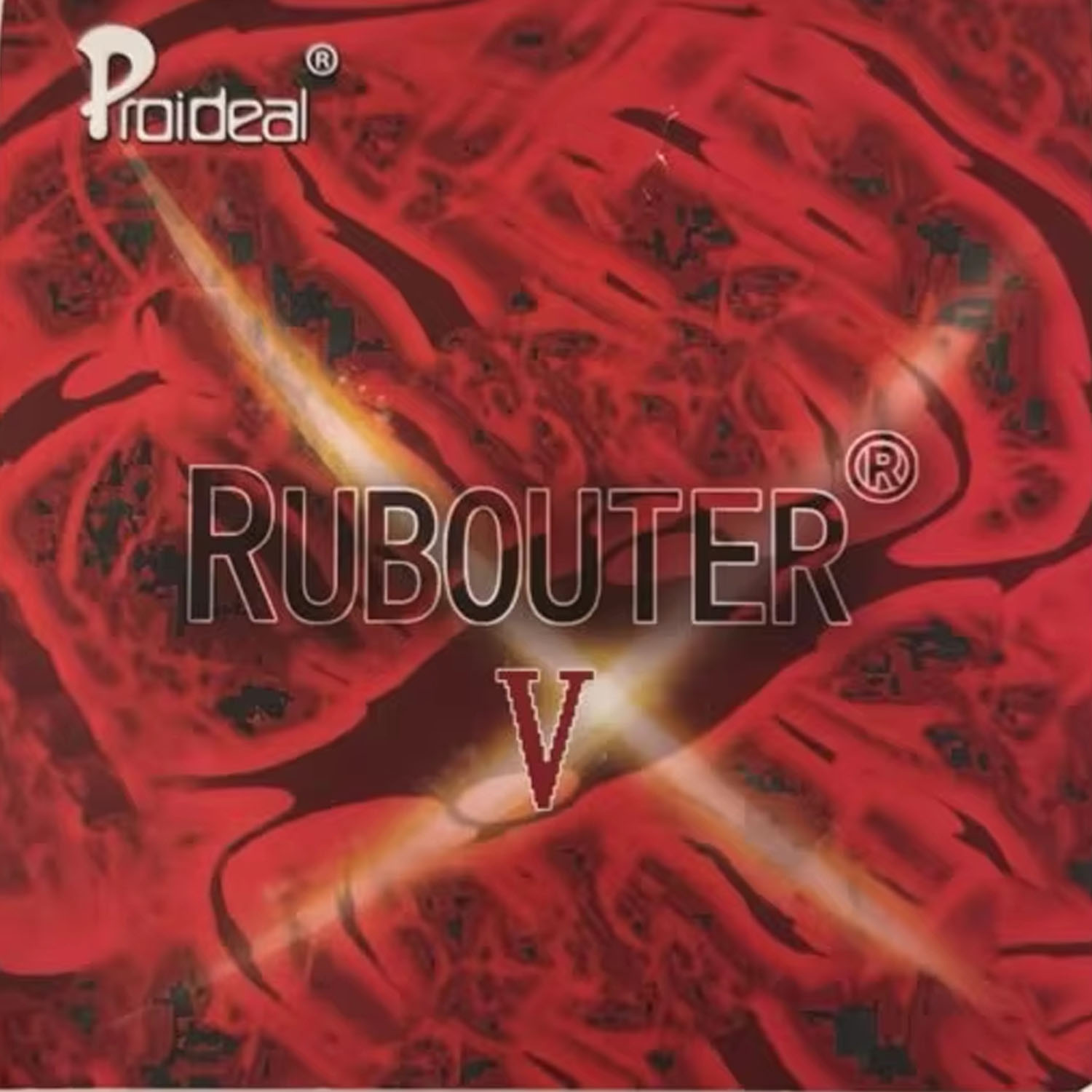 Table Tennis Pro - Proideal RUBOUTER V Grade D Borracha