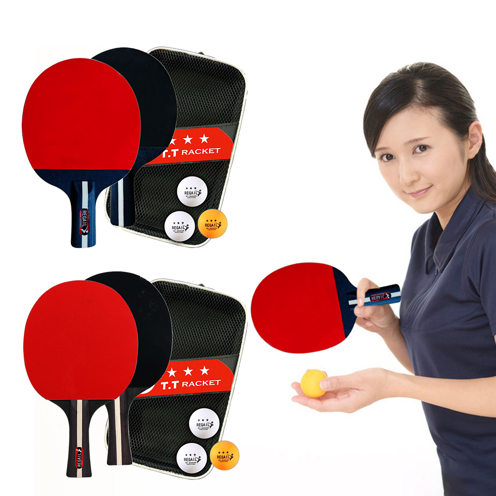 Table Tennis Kit Bag - Conjunto Profissional de Raquetes de Tênis