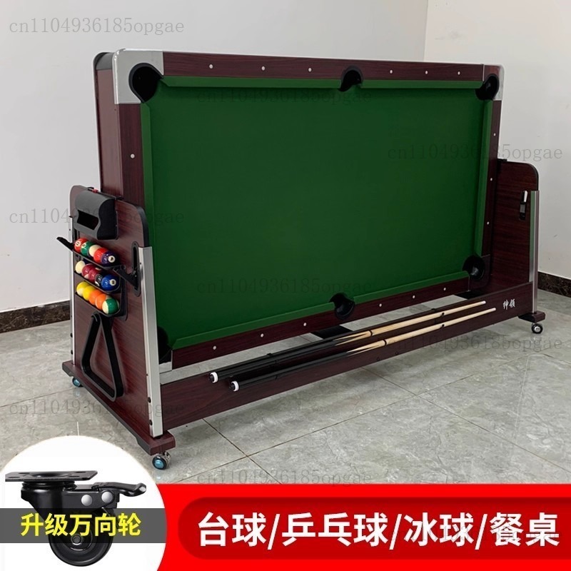 Table Tennis Folding Table - Mesa de bilhar quatro em uma