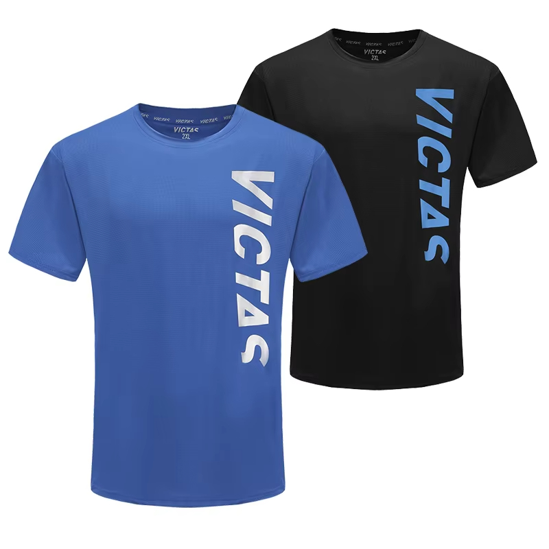 Table Tennis Club Jersey - Camiseta Esportiva de Secagem Rápida Victas