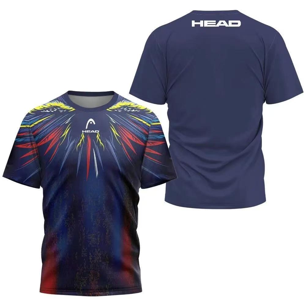 Table Tennis Club Jersey - Camiseta Masculina Respirável de Verão para