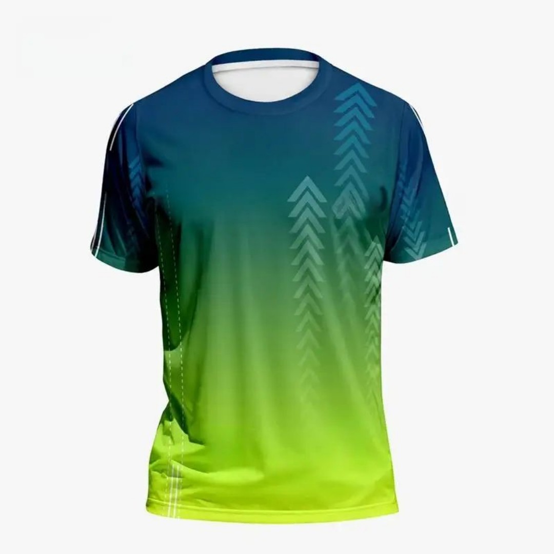 Table Tennis Club Jersey - Venda quente masculino verão badminton treinamento