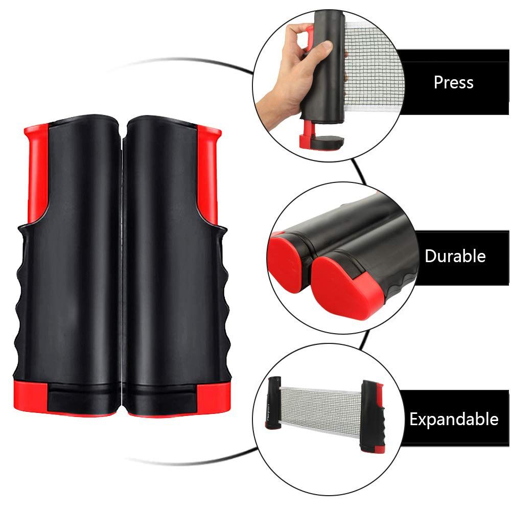 Conjunto de Rede Retrátil para - Table Tennis Kit Bag avaliação e preço