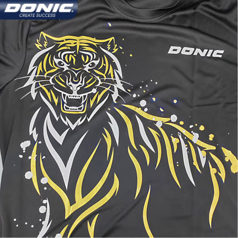 DONIC-Camisola de Ténis de Mes - Table Tennis Club Jersey avaliação e preço