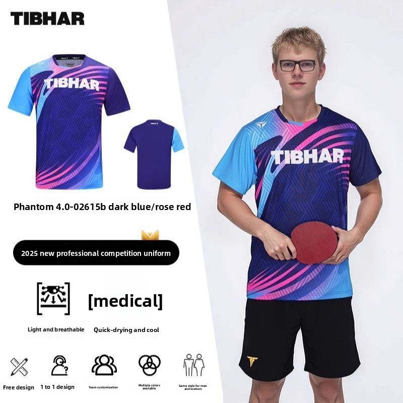 Camisa de treinamento de tênis - Table Tennis Club Jersey avaliação e preço