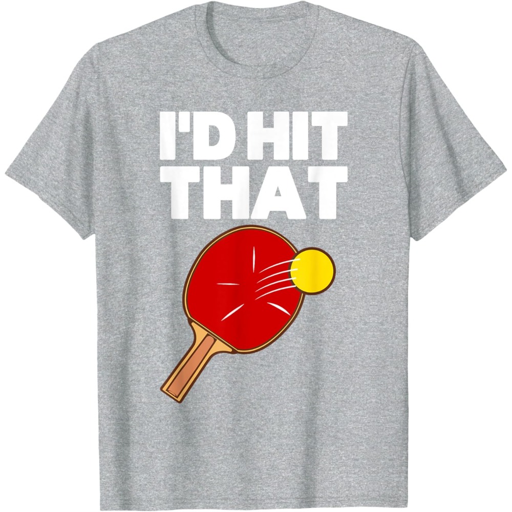 Camiseta com Design de Tênis d - Table Tennis Cartoon avaliação e preço