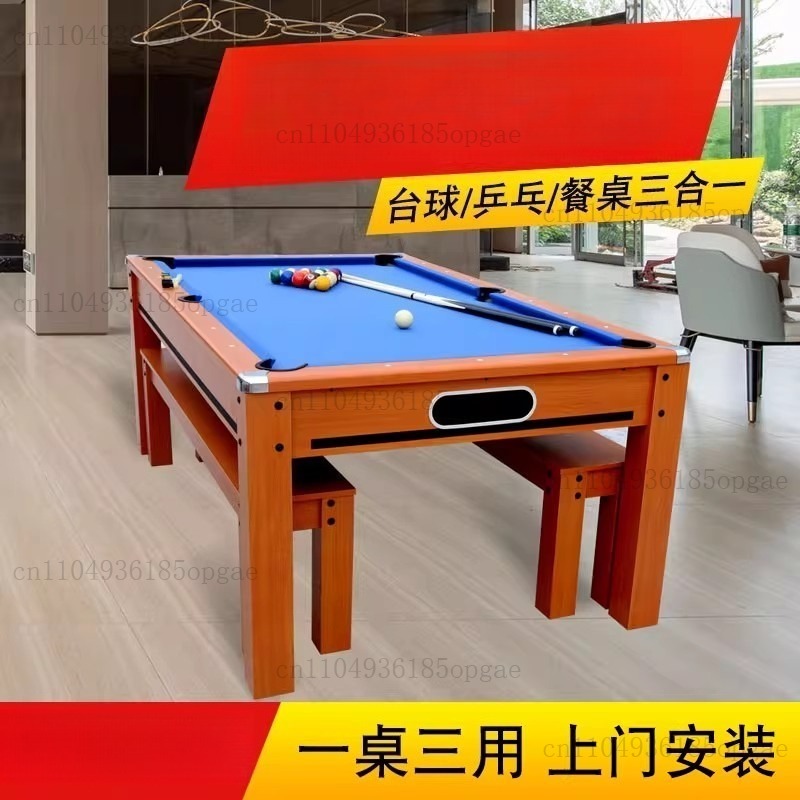 Mesa de bilhar quatro em uma f - Table Tennis Folding Table avaliação e preço