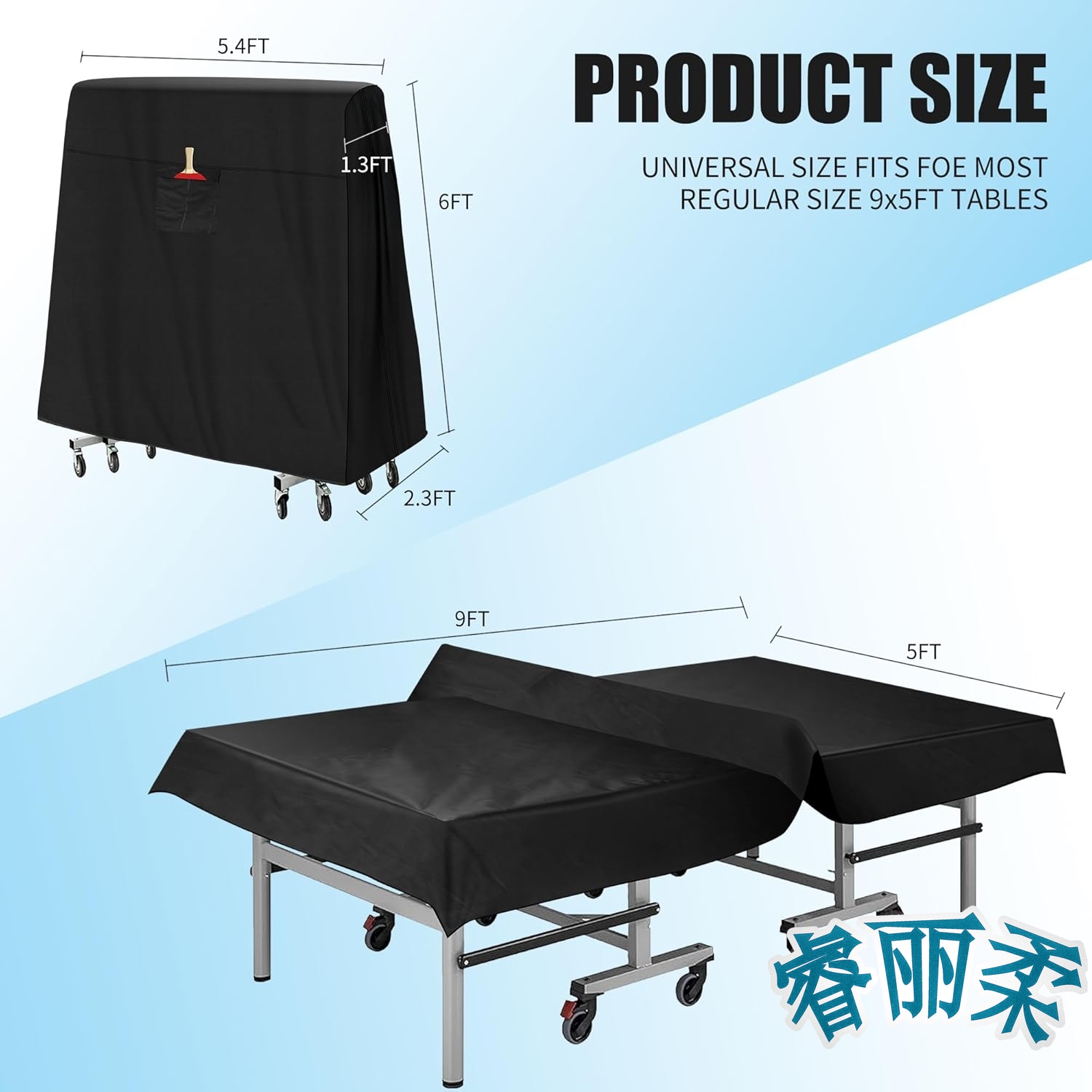 Capa para Mesa de Tênis de Mes - Table Tennis Folding Table avaliação e preço