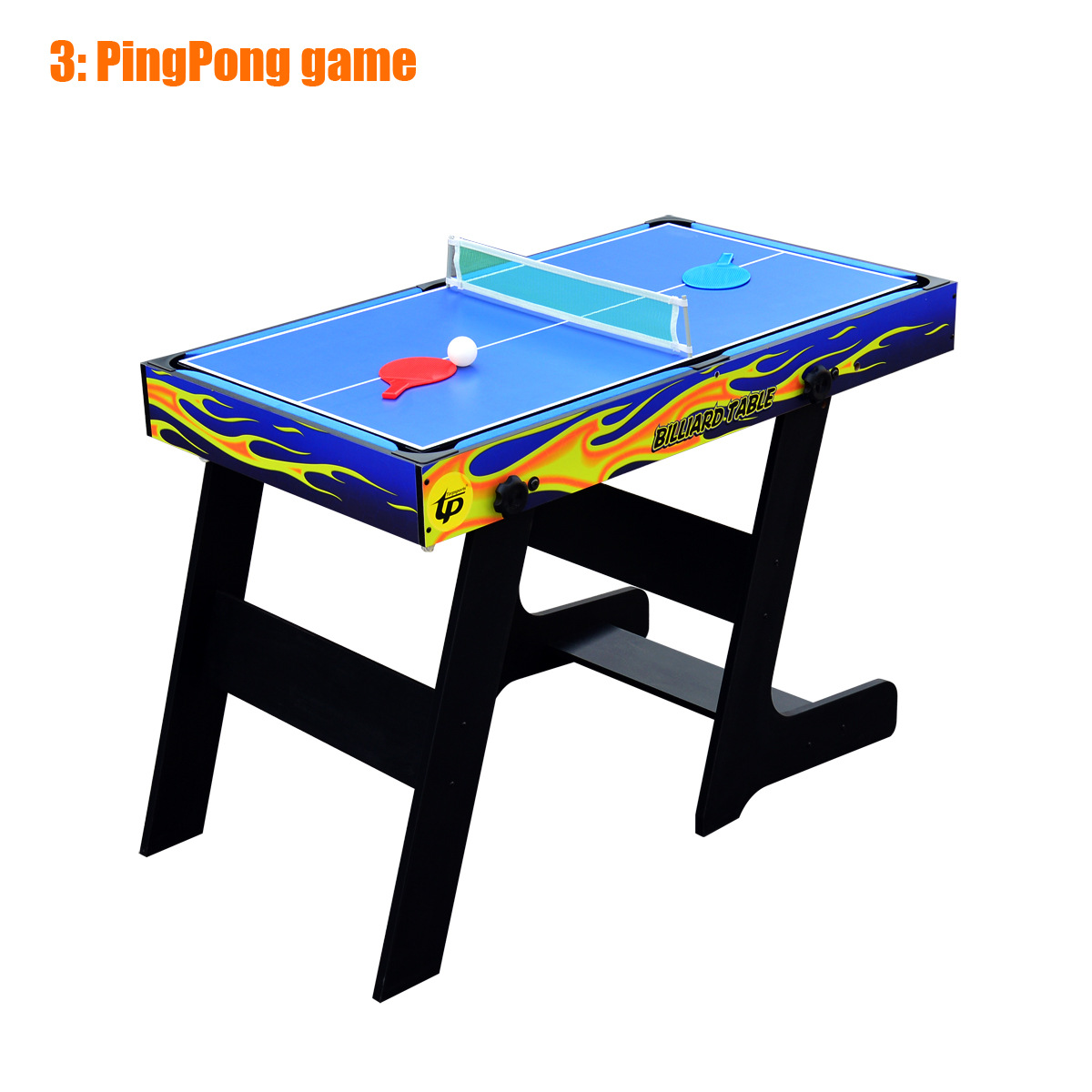 Mesas de Jogos Multifuncionais - Table Tennis Folding Table avaliação e preço