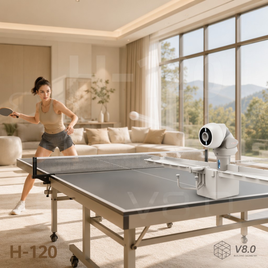【CHIMU HOME】Máquina de Tênis d - Table Tennis Launcher avaliação e preço