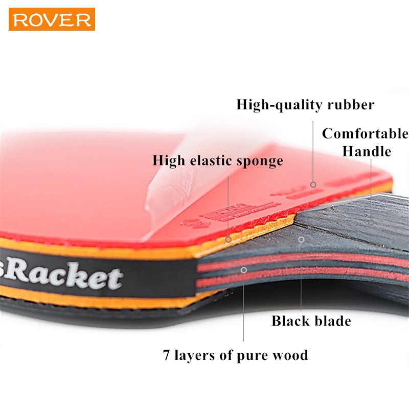 Raquete de tênis de mesa profi - Table Tennis Kit Bag avaliação e preço
